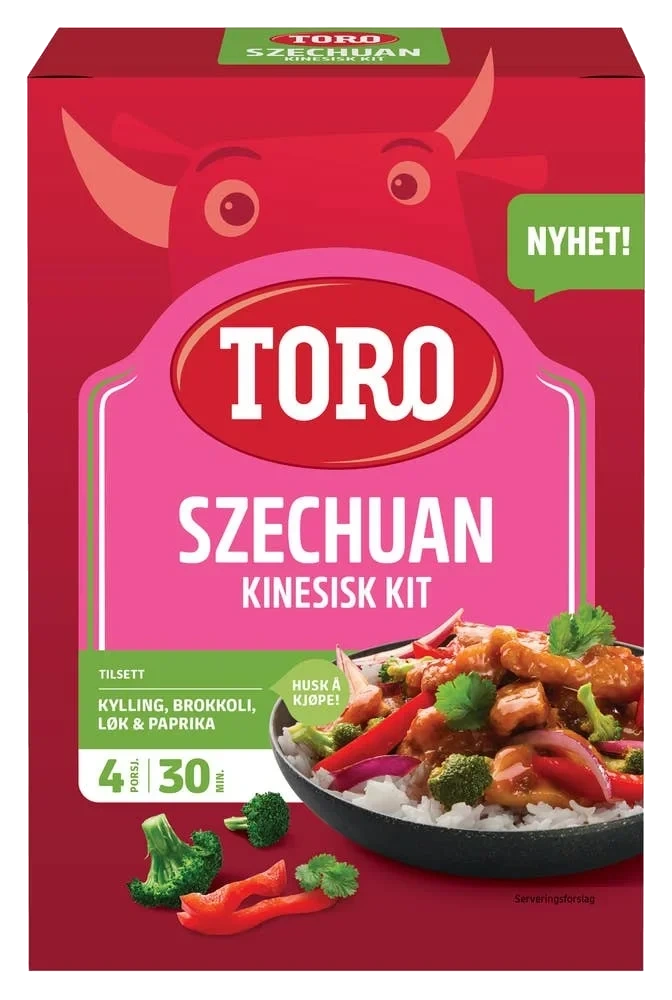 Szechuan kinesisk kit