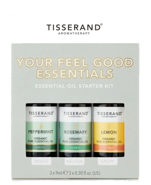 Your Feel Good Essentials Essential Oil Starter Kit Peppermint Rosemary Lemon