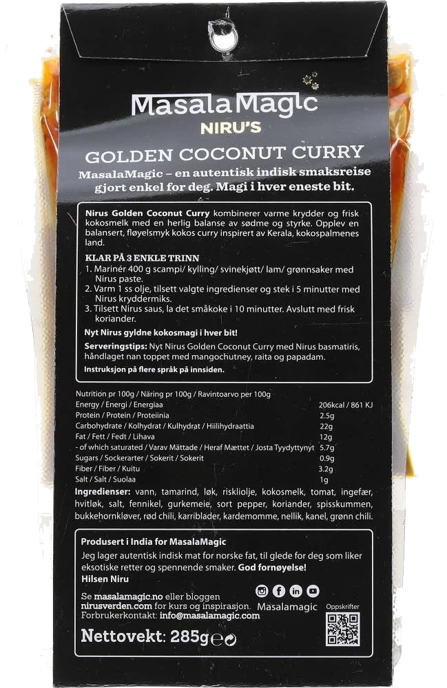 Golden Coconut Curry