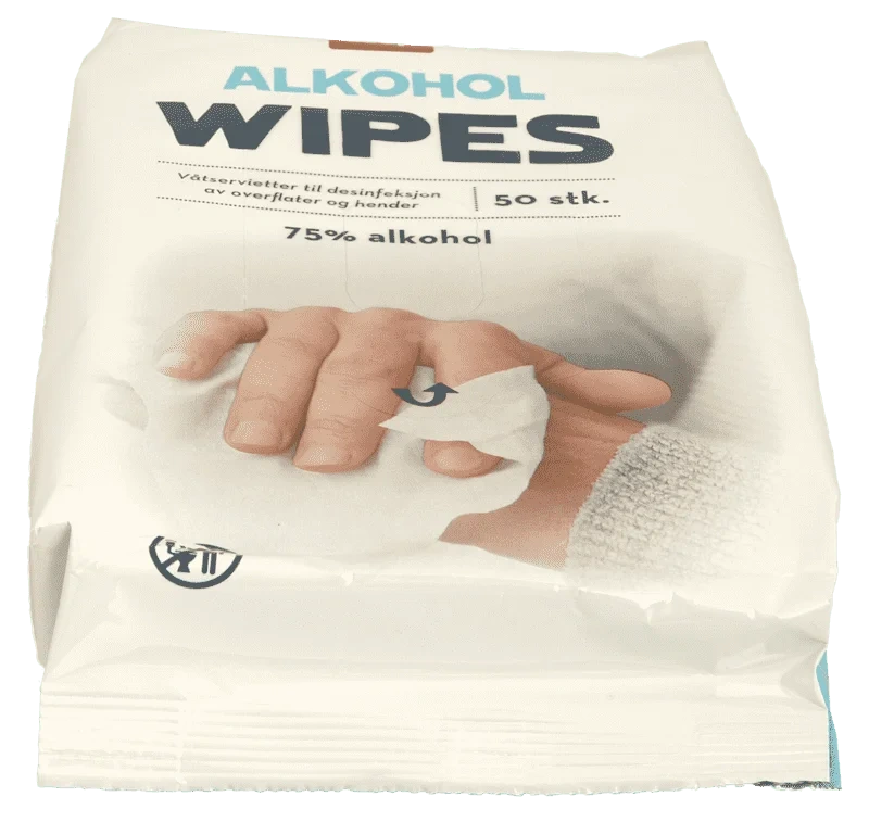 Coop Alkohol Wipes 50stk