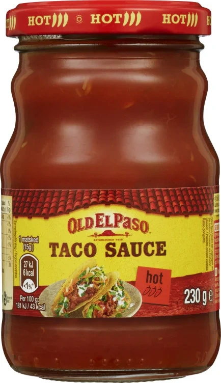 Tacosaus Hot 230g Old El Paso
