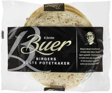 Potetkaker 8stk 375g Birgers