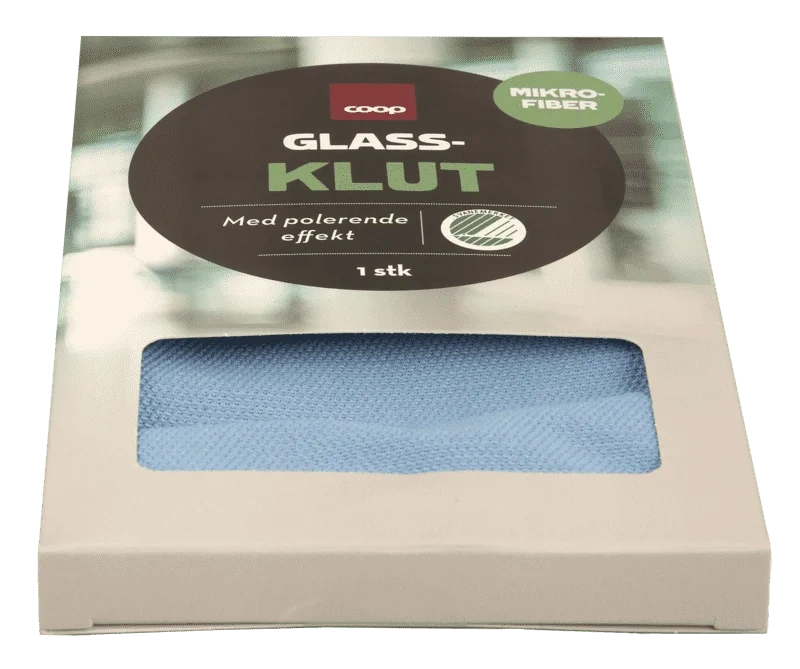 Coop Mikrofiber Glassklut