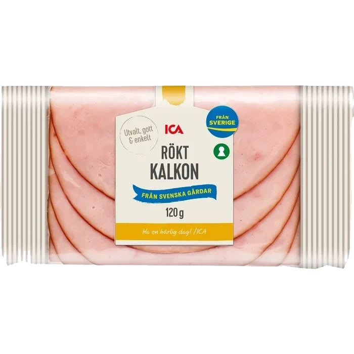 Kalkon Rökt 120g ICA