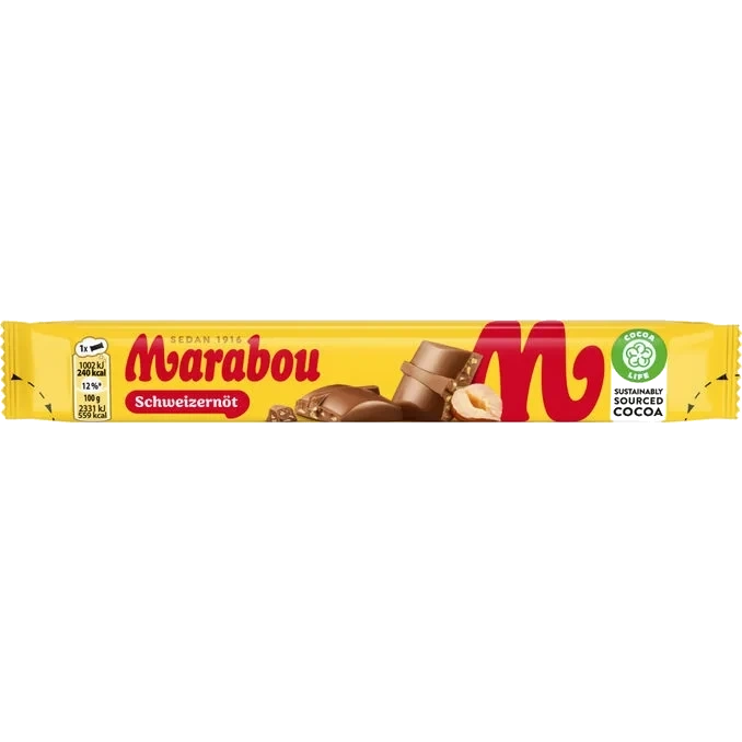 Mjölkchoklad Schweizernöt