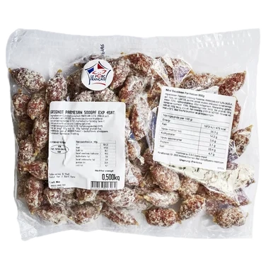Mini Spekepølser Saucisse Parmesan