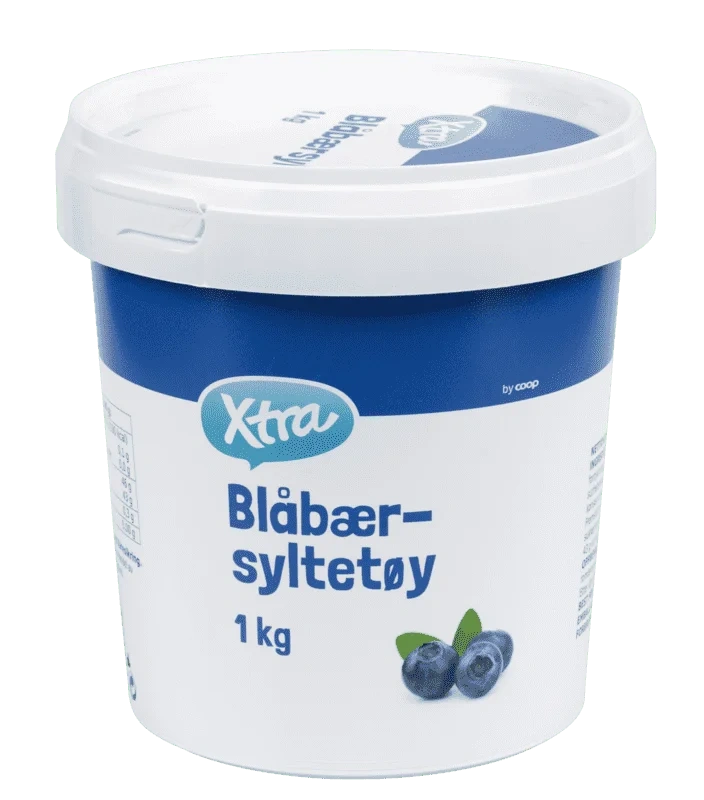 X-tra Blåbærsyltetøy 1000g