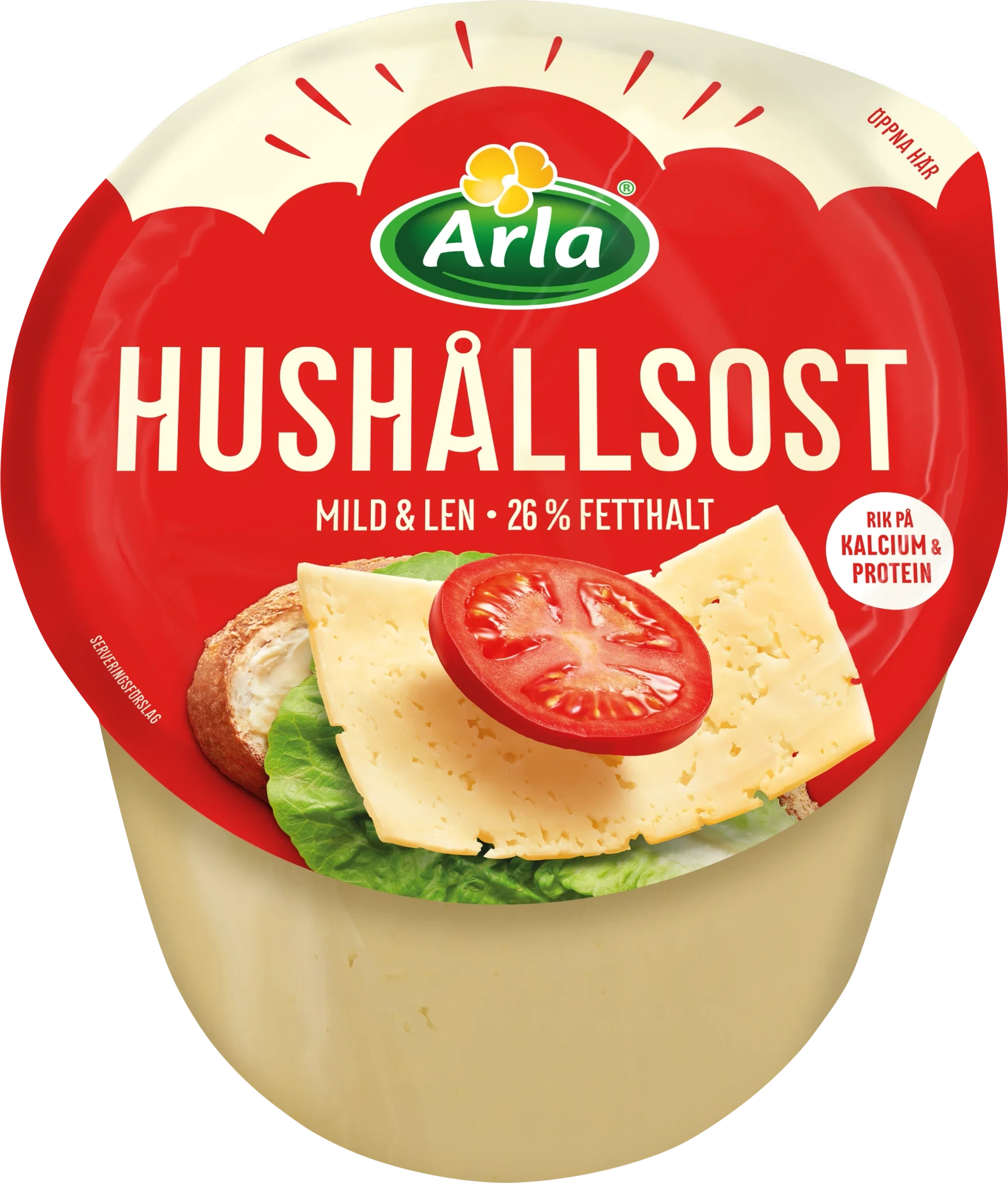 Hushållsost 26% ca2.2 kg