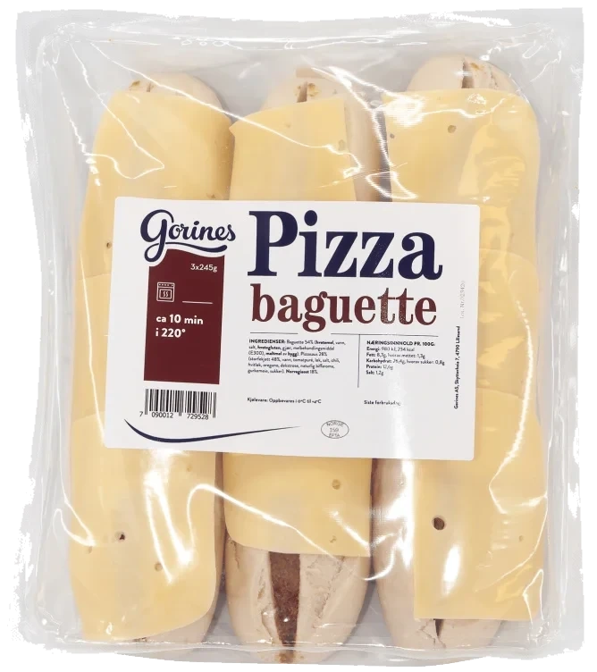 Pizzabaguett 3pk 3pk Gorines