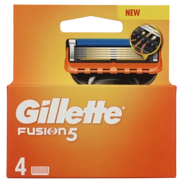 Gillette Fusion manuell blader 4 stk