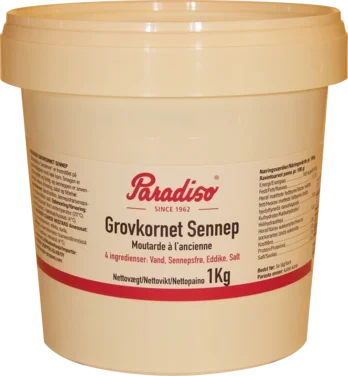 Paradiso Grov Sennep 6x1kg