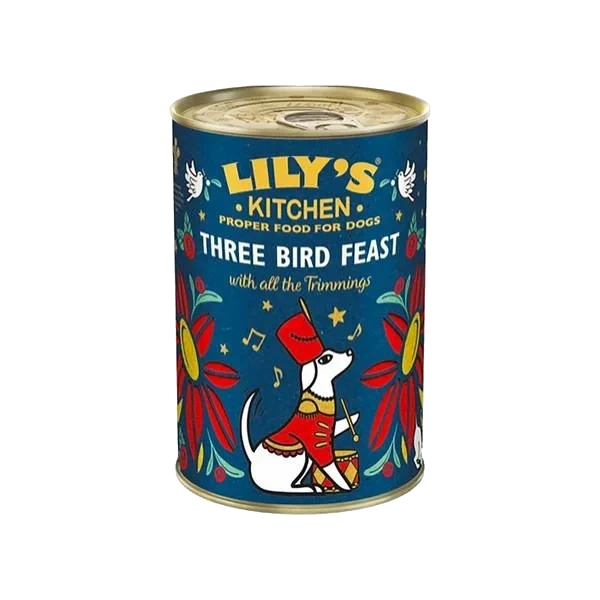Hundemat - Three Bird Feast