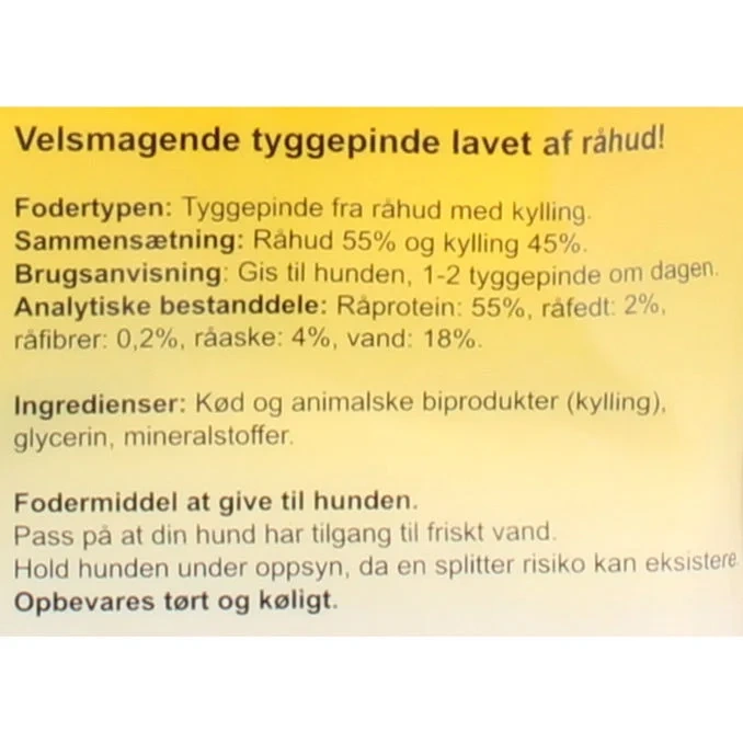 Tuggpinnar Kyckling XXL 40-pack