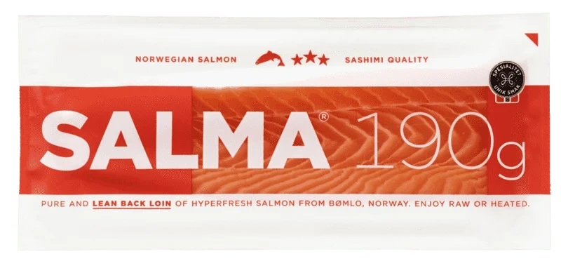 Salma190 1/2 Back Lakseloin (10 pakk)