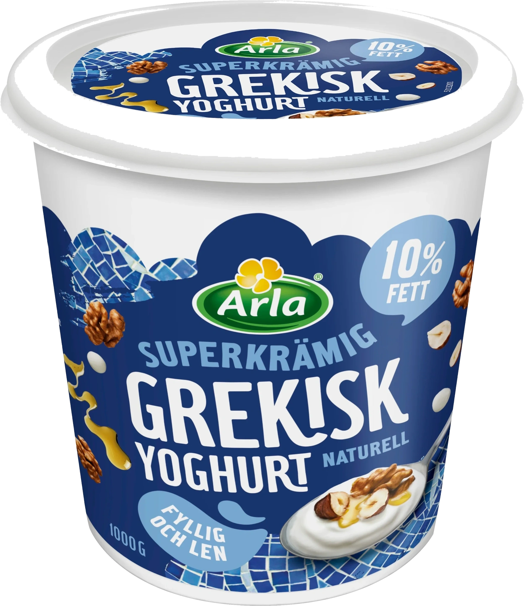 Grekisk yoghurt naturell 10% 1000 g