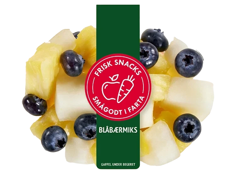 Blåbærmiks 180g Frisk Snacks