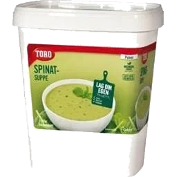 Spinatsuppe Pulver Toro