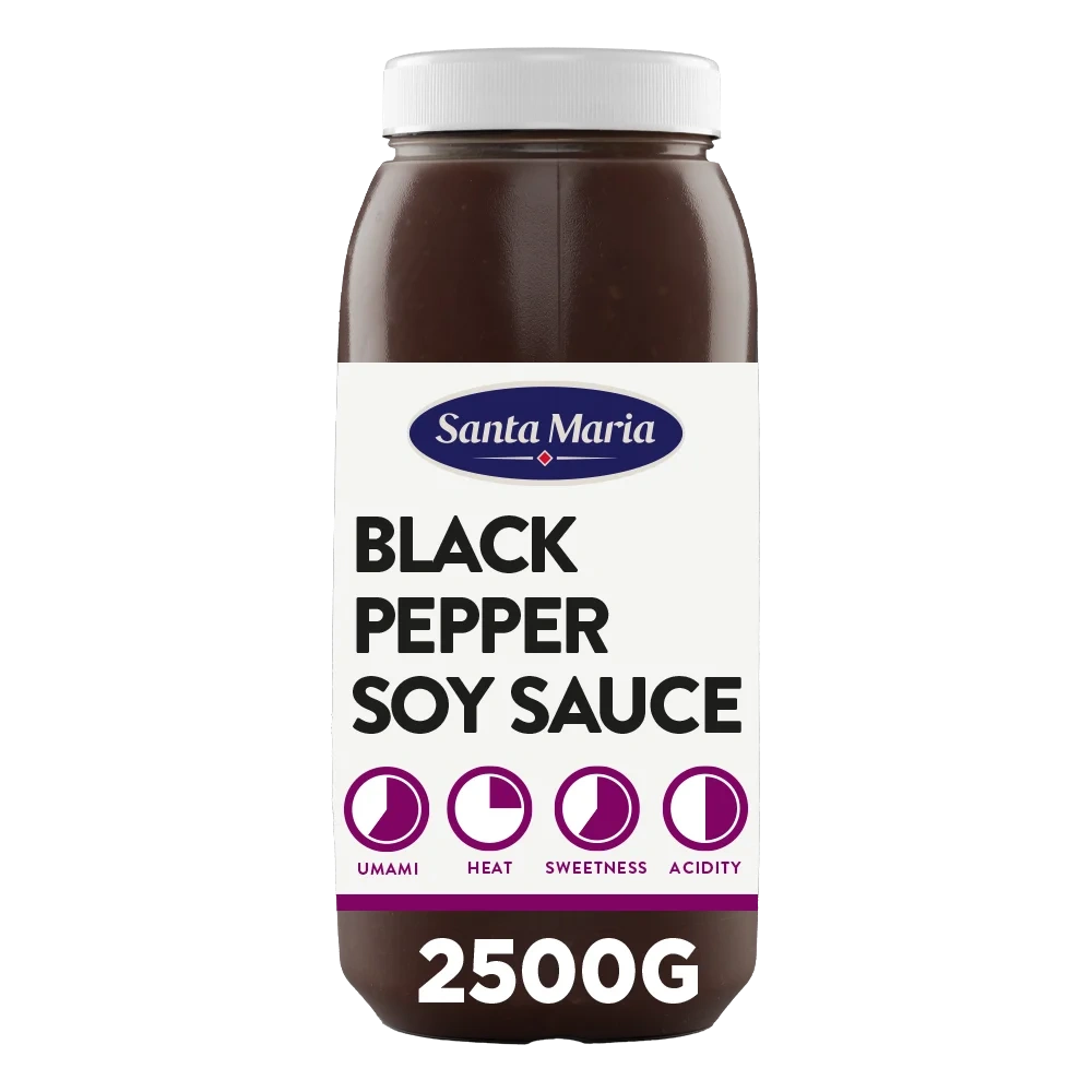 Black Pepper Soya Sauce 2500g Santa Maria