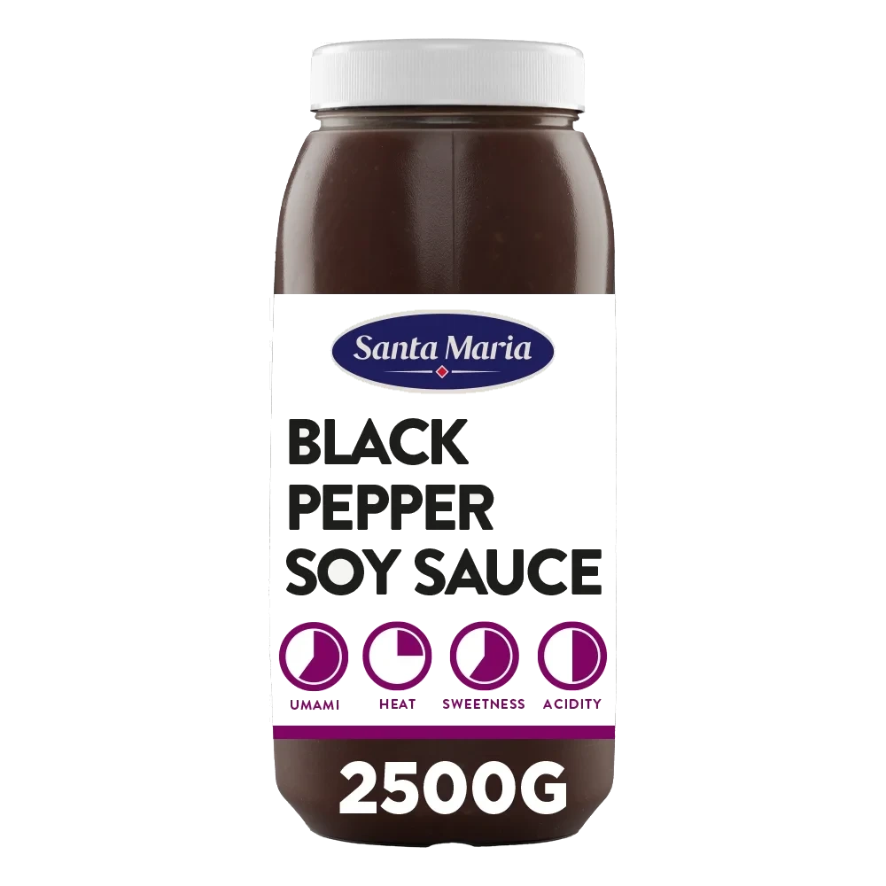 Korean Style Black Pepper Soy Sauce