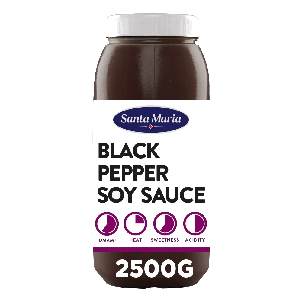 Korean Style Black Pepper Soy Sauce