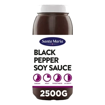 Korean Style Black Pepper Soy Sauce
