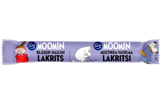 Moomin Lakris M/Blåbær 20g