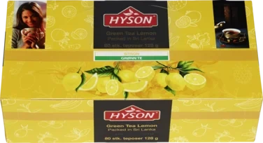 Green Tea Lemon 160g Hyson