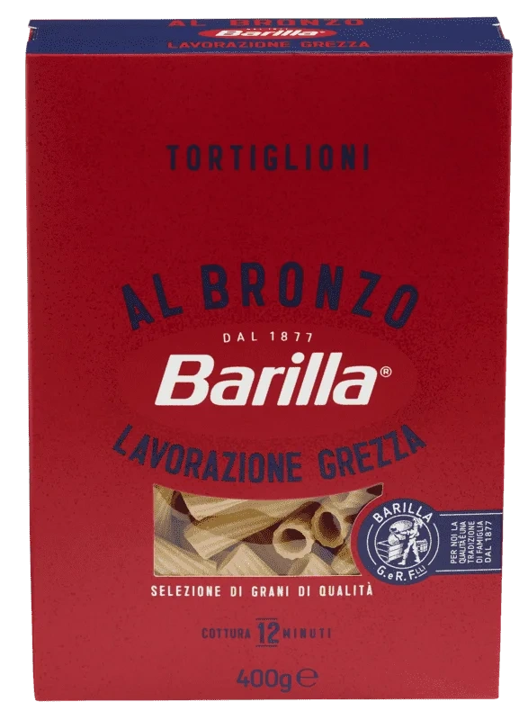 Barilla Tortiglioni Al Bronzo 400g