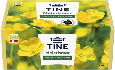 Tine Meierismør Folie 500g