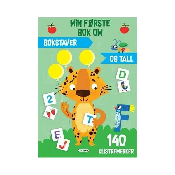 Aktivitetsbok - Min Første Bok om Bokstaver og Tall