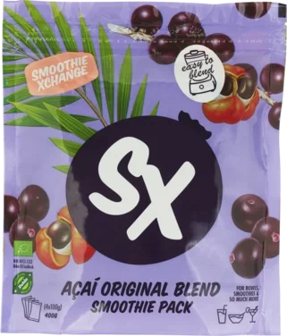 Smoothiexchange Acai Original Smoothie Pack Øko 400g