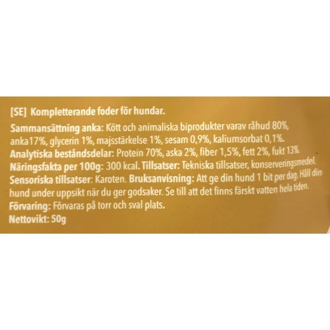 Pretzel Hundgodis Anka