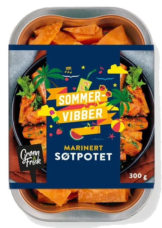 Søtpotet Marinert 300g Sommervibber