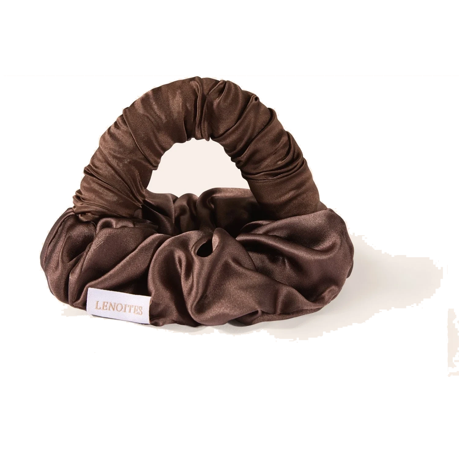 Lenoites Blowout Tie in Mulberry Silk Small Small