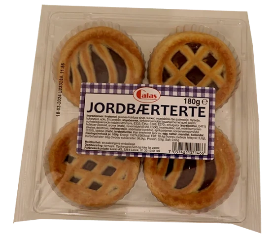 Jordbærterte 180g