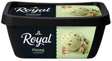 Royal pistasj & sjokolade 0,9 l