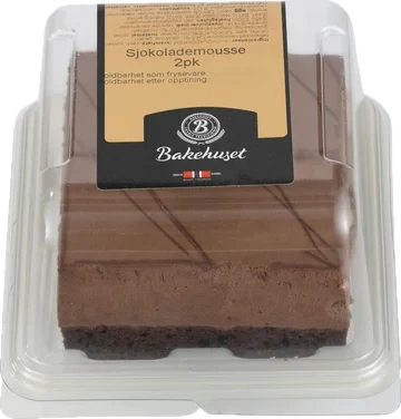 Sjokolademousse 2pk 210g Bakehuset