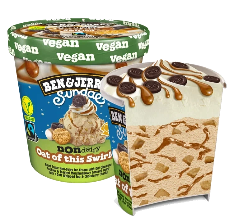 Ben&Jerry's Non Dairy Oat Of This Swirl 427ml