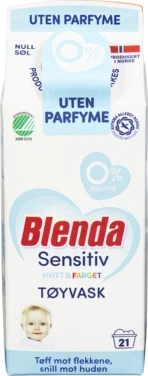 Blenda Sensitiv Tøyvask Kartong 750ml