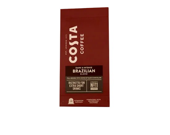 Costa Brazilian Kapsler 10stk (Nespresso)