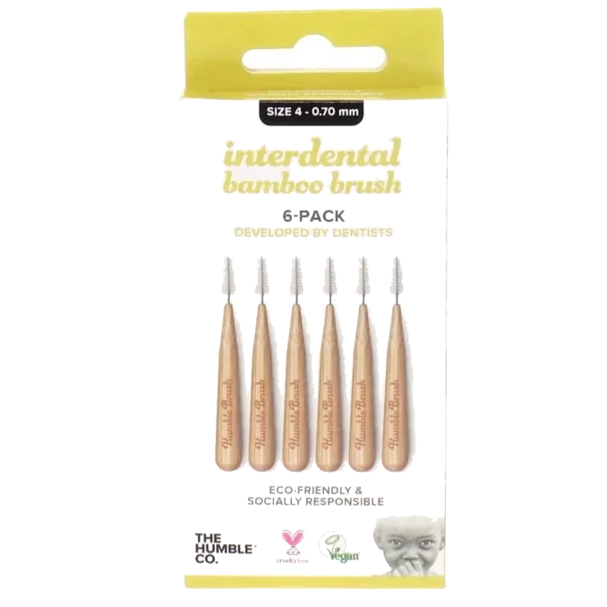 Mellanrumsborste Bambu 6-pack Stl. 4