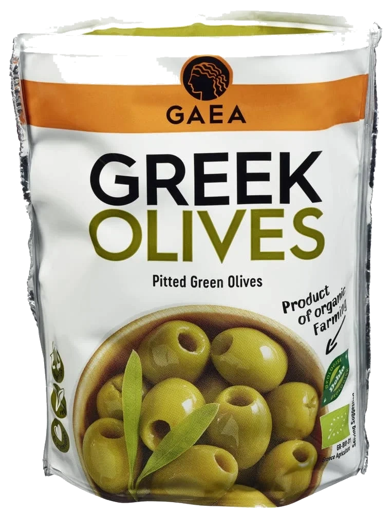 Green Greek Pitted Olives