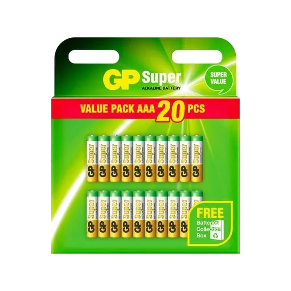 Value Pack - Batterier 20 x AAA