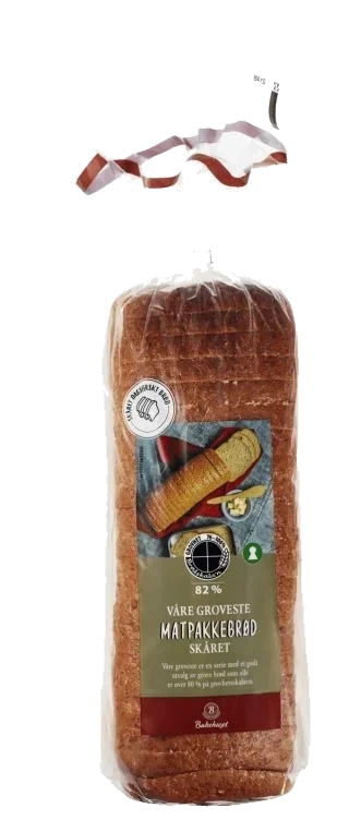 Matpakkebrød Skåret 680g Våre Groveste Bakehuset