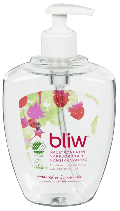 Bliw Markjordbær Håndsåpe 500ml