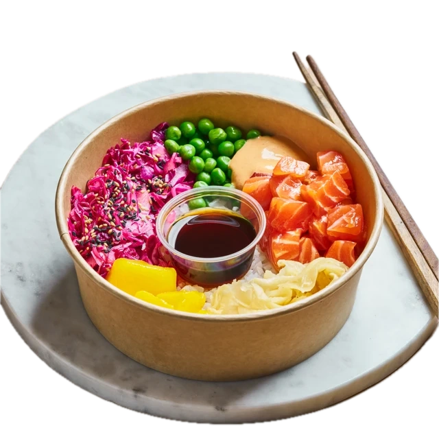 Pokebowl med Laks fra Osterøy