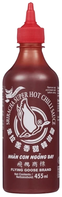 Sriracha Super Hot Chili Sauce 455ml Flying Goose