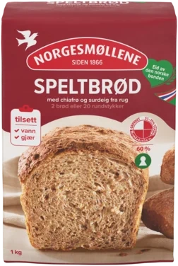 Speltbrød, 1kg