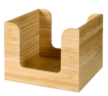 Borddispenser Bamboo Small 13x13cm