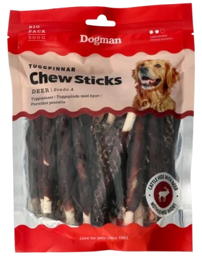 Chew Sticks Deer 12,5cm 25p Dogman